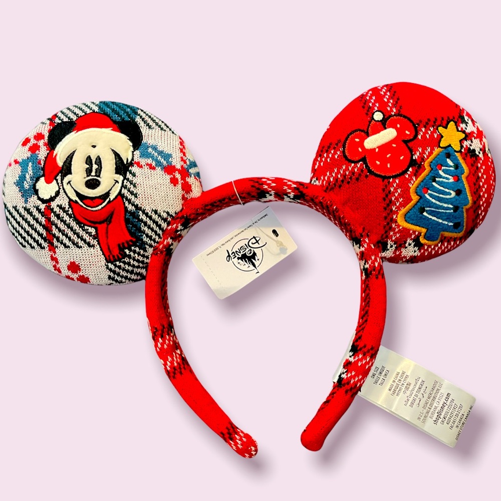 NWT Disney Parks Spirit Jersey Holiday Ears